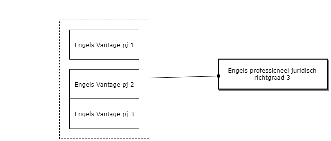 Engels professioneel juridisch richtgraad 3 diagram image