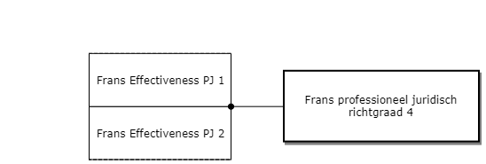 Frans professioneel juridisch richtgraad 4 diagram image