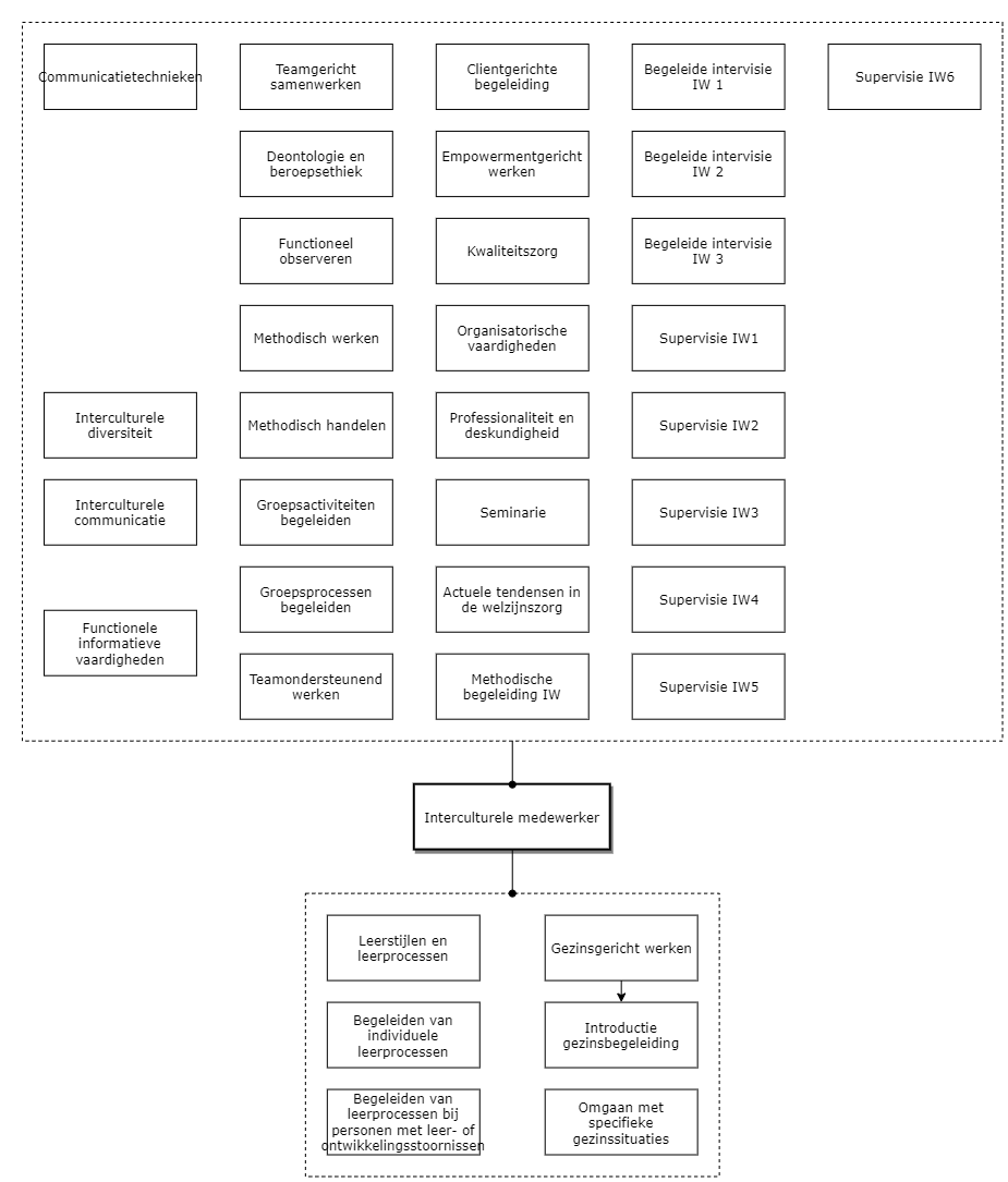 Interculturele medewerker diagram image